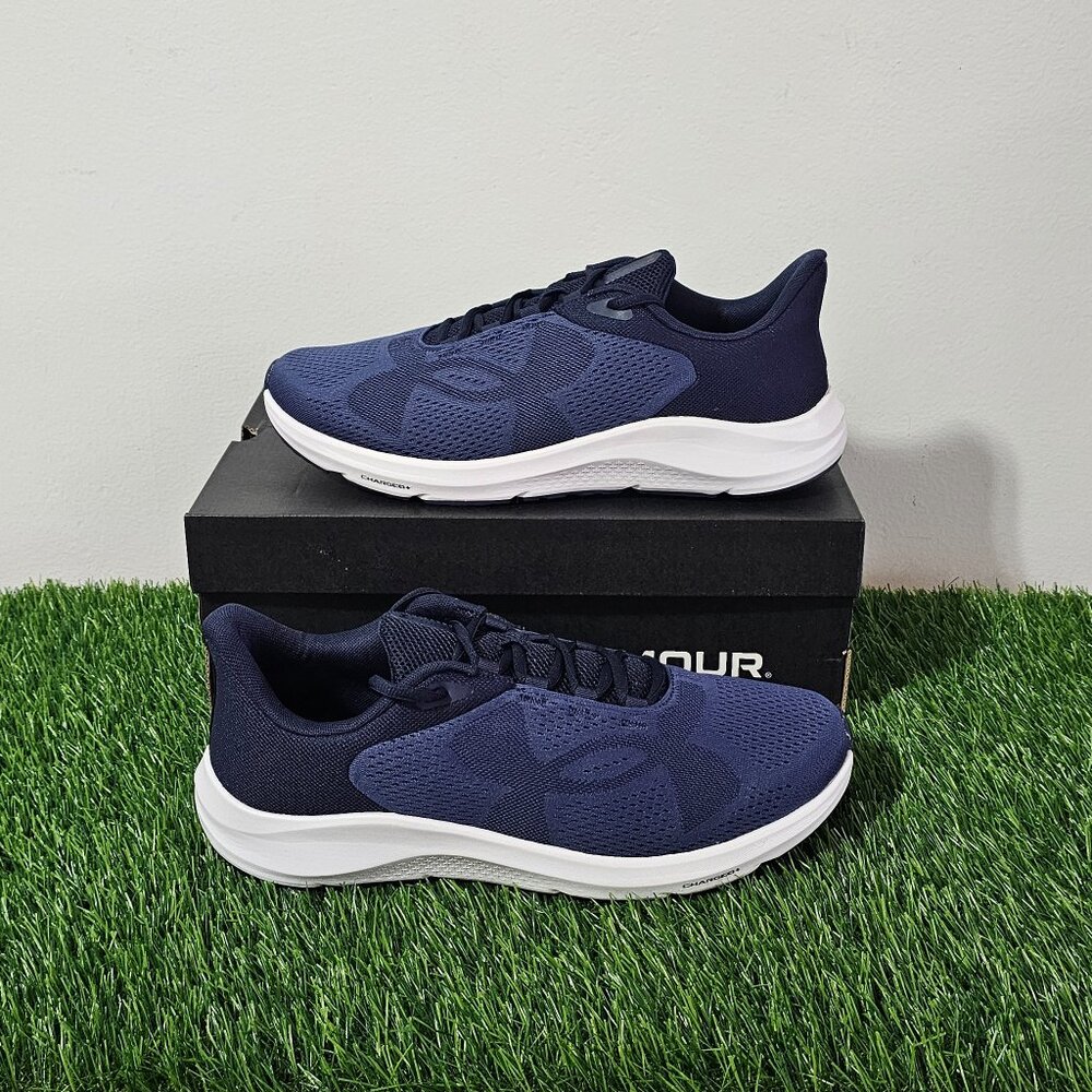 Under Armour Pursuit 4 Big Logo Men's Running Shoes Size 12- Blue - 6000597-410